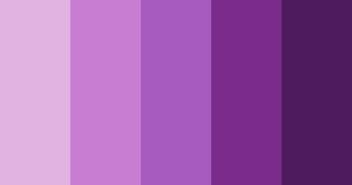 Download mystic amethyst dream color palette PNG image (landscape)