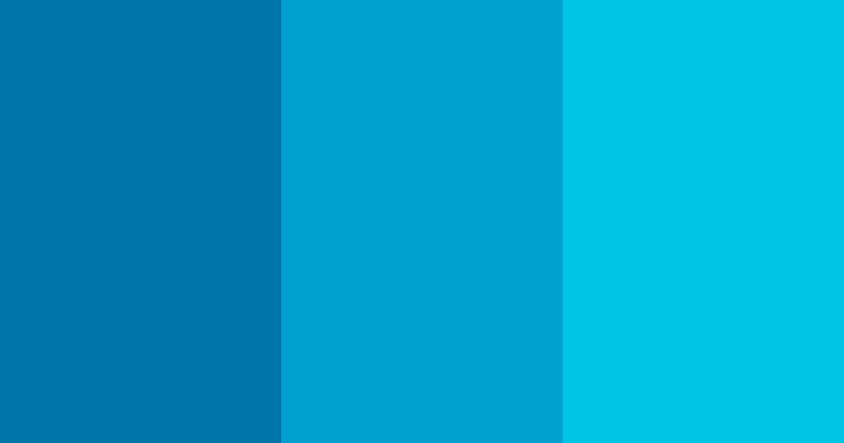 Download aqua horizon color palette PNG image (landscape)