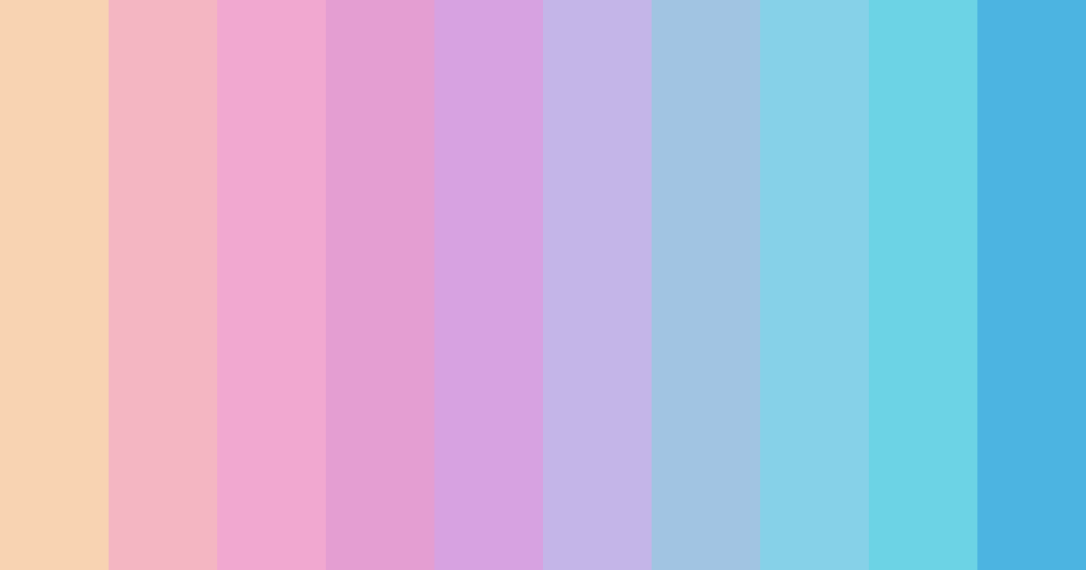 Download sweet delight spectrum color palette PNG image (landscape)