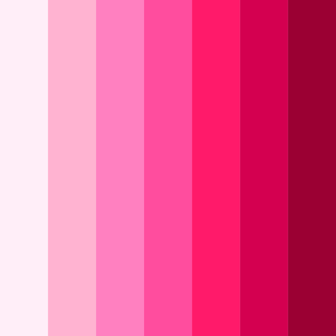 Download blush bouquet color palette PNG image (square)