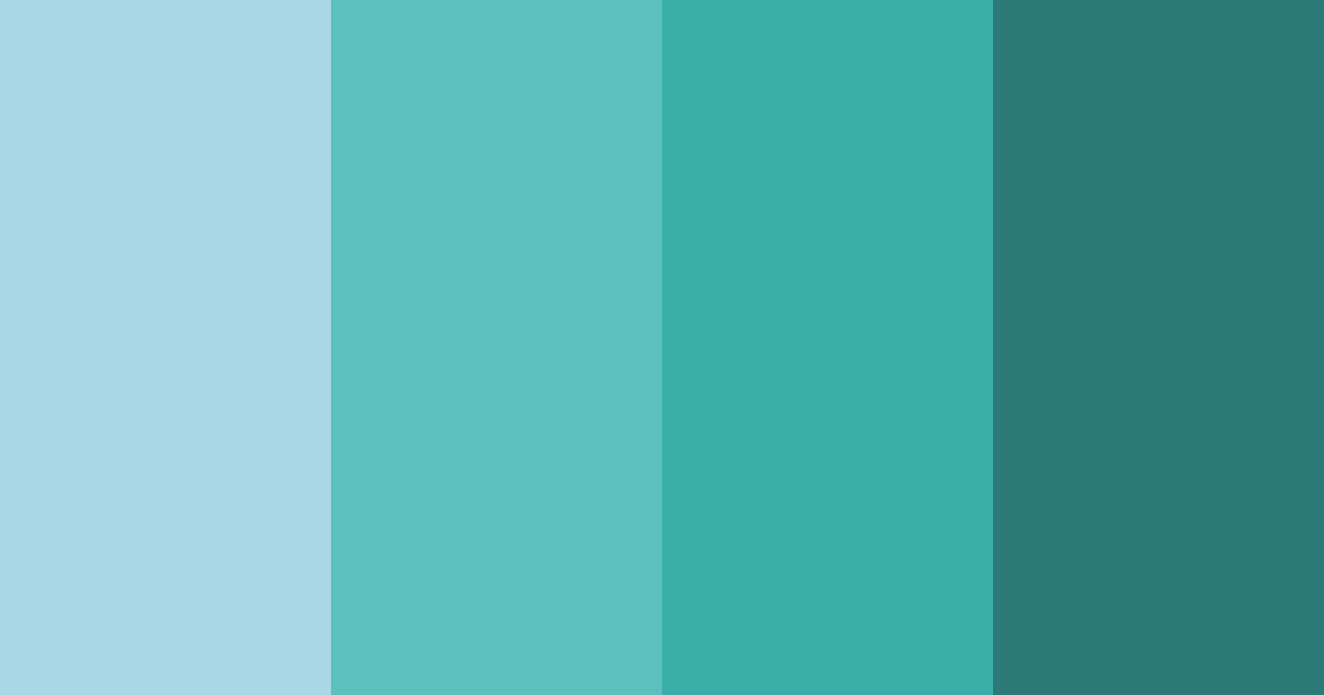 Download coastal charm color palette PNG image (landscape)