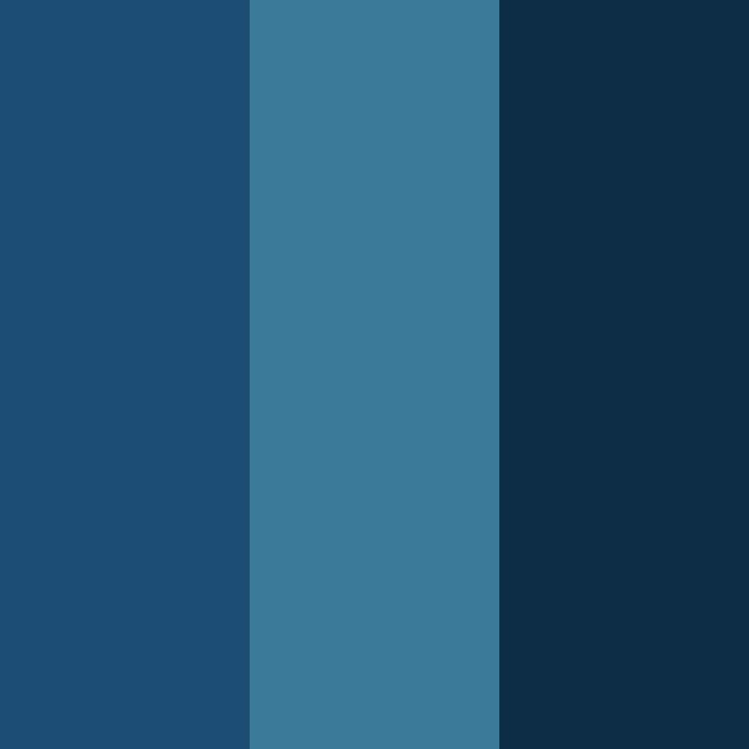 Download deep ocean serenity color palette PNG image (square)