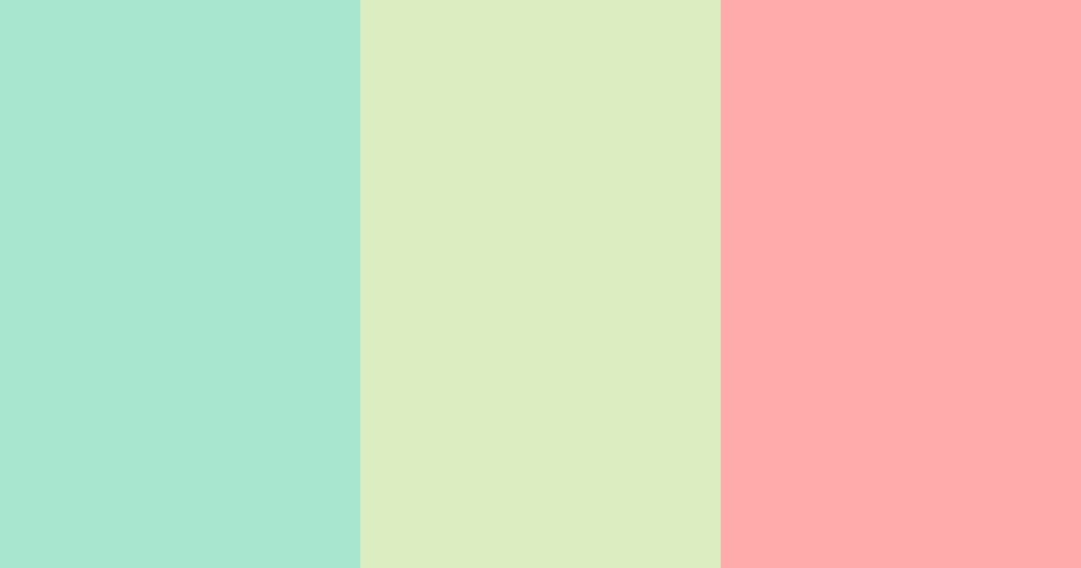 Download light green color palette PNG image (landscape)