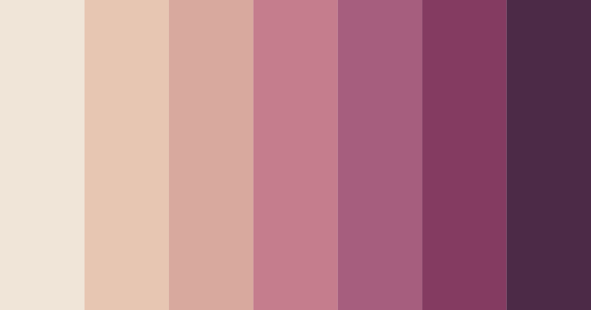Download pink mosaic color palette PNG image (landscape)