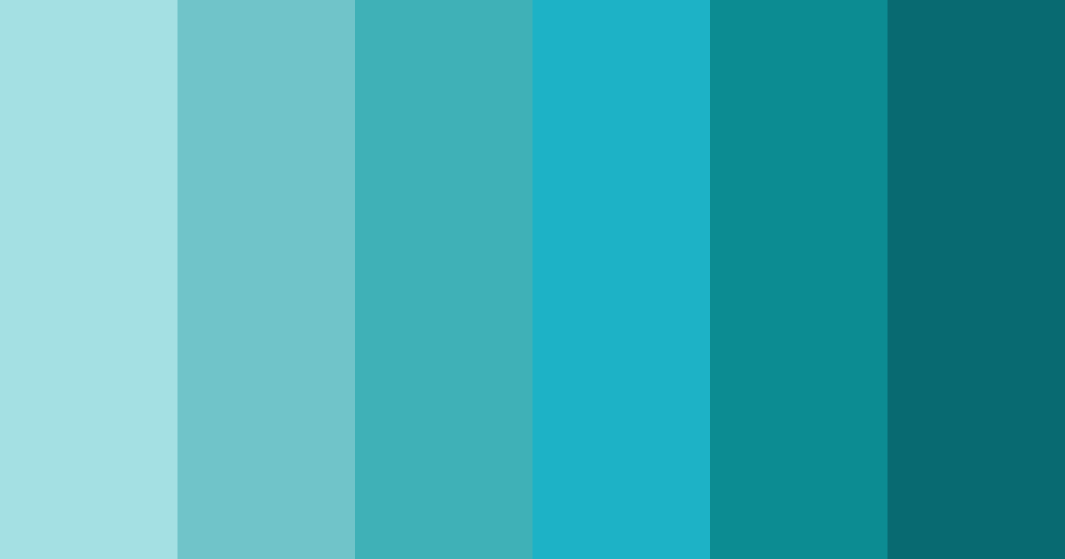 Download tropical oasis color palette PNG image (landscape)