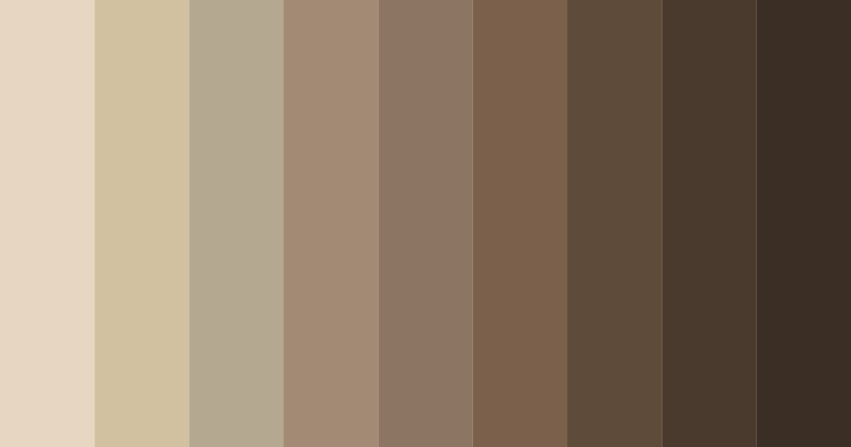 Download shades of gray beige color palette PNG image (landscape)