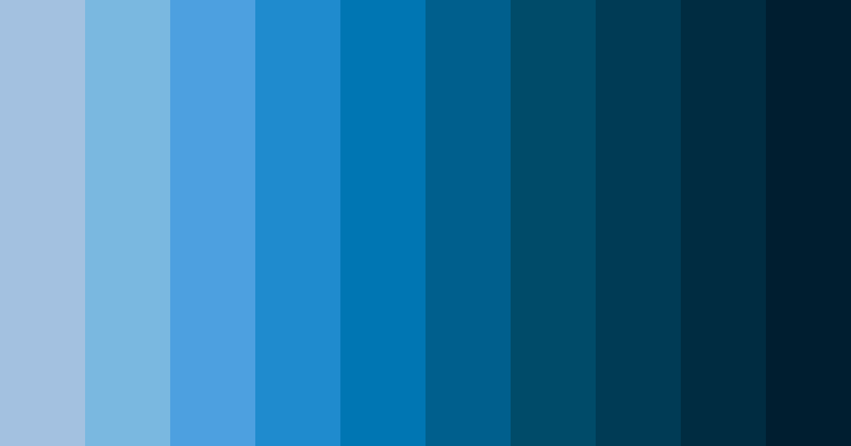 Download bright blue sky color palette PNG image (landscape)