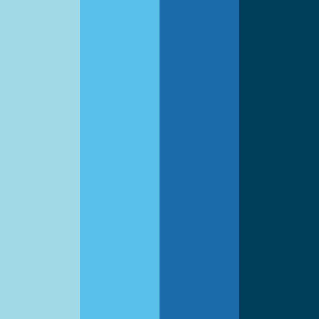 Download blue ocean breeze color palette PNG image (square)