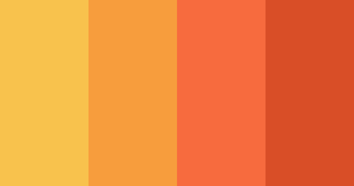 Download sunny citrus splash color palette PNG image (landscape)