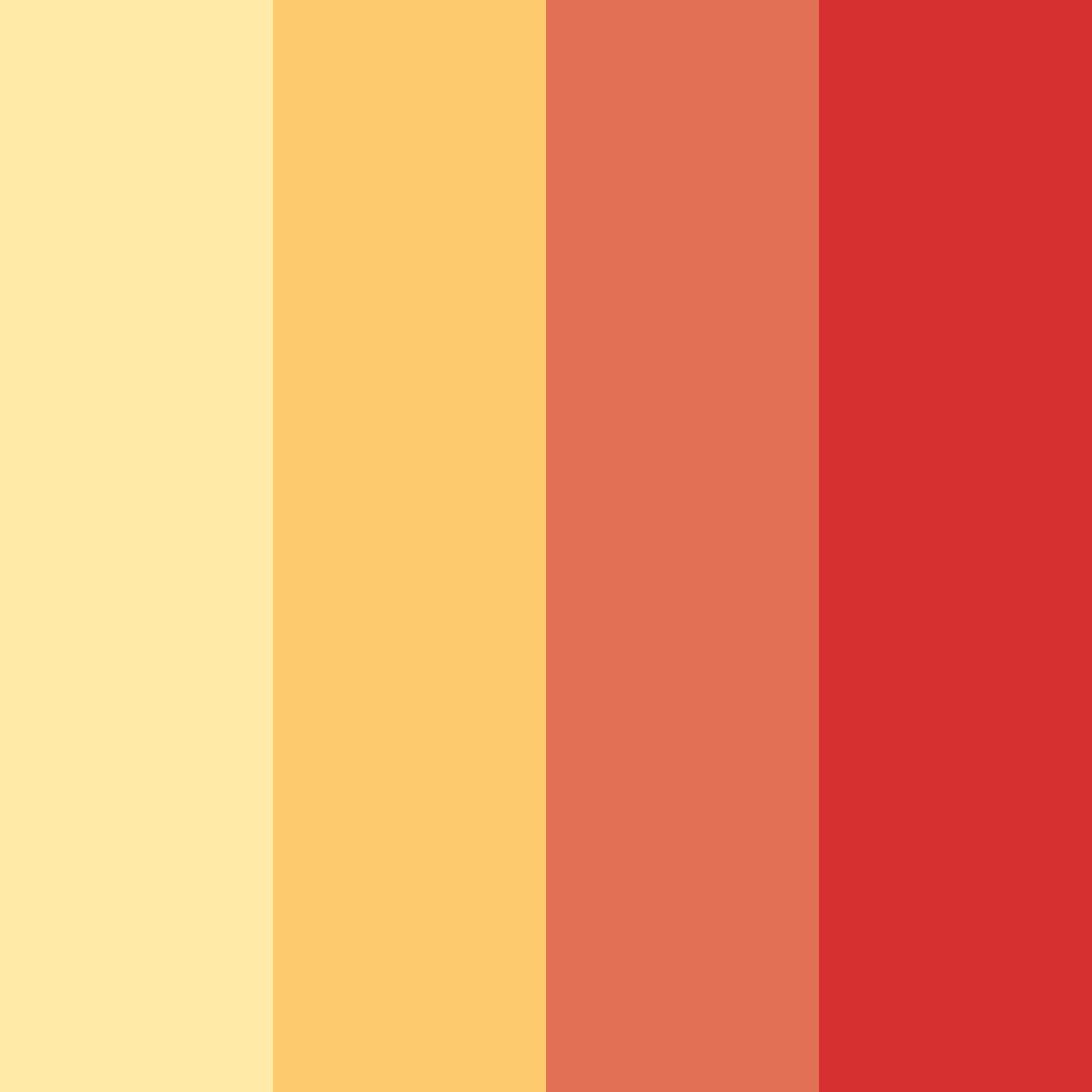 Download autumn's embrace color palette PNG image (square)