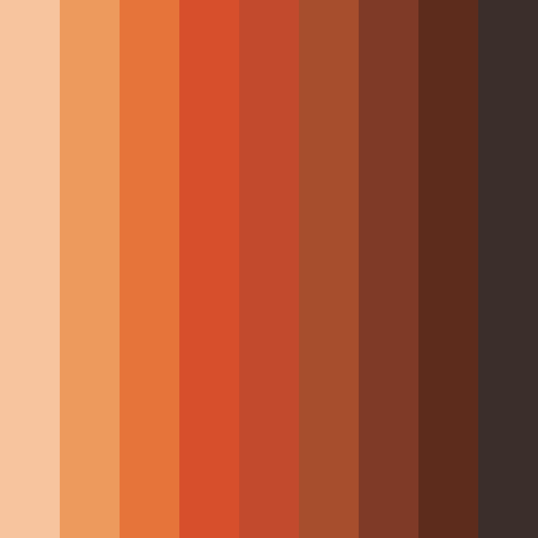 Download savanna serenade color palette PNG image (square)