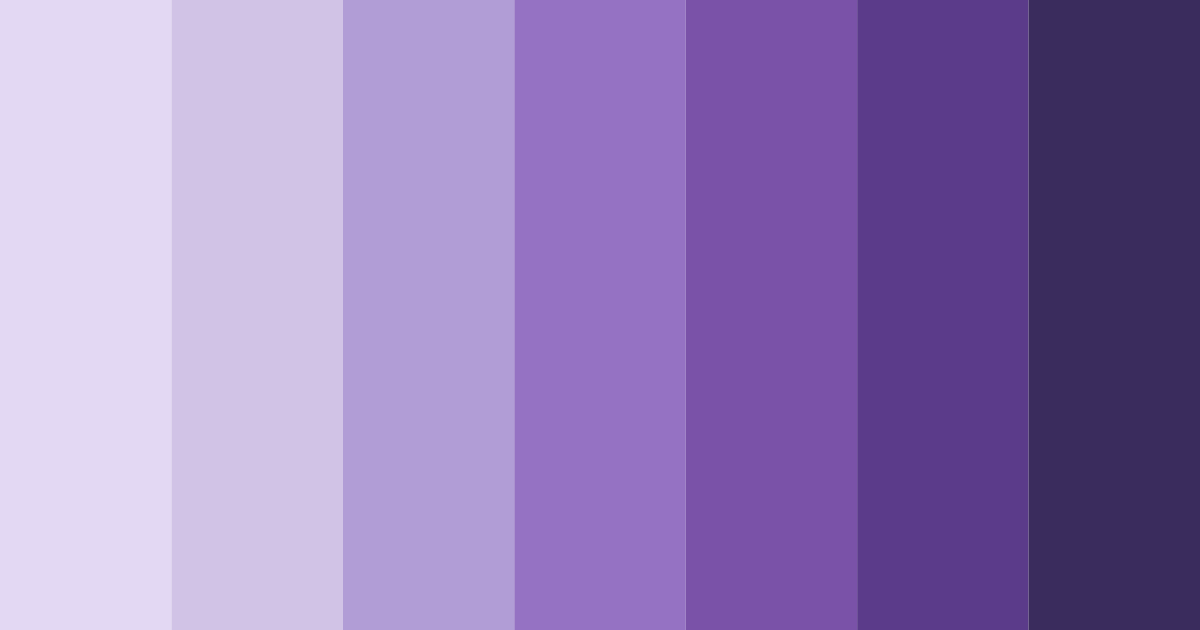 Download lavender dreams color palette PNG image (landscape)