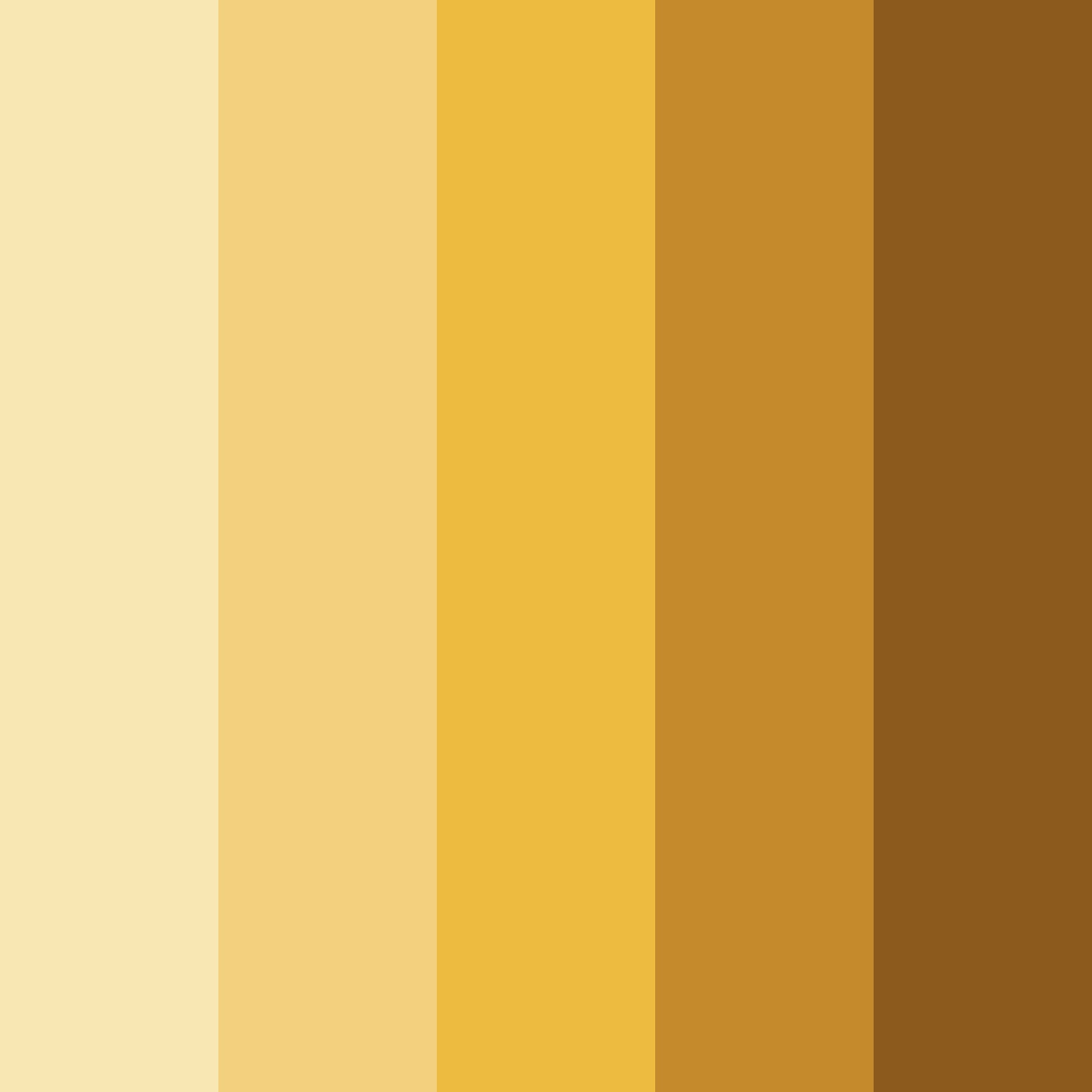 Download buff shades color palette PNG image (square)