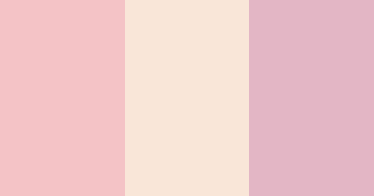 Download pink shirt color palette PNG image (landscape)