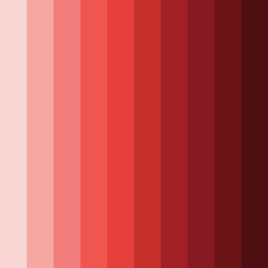 Download crimson embers color palette PNG image (square)