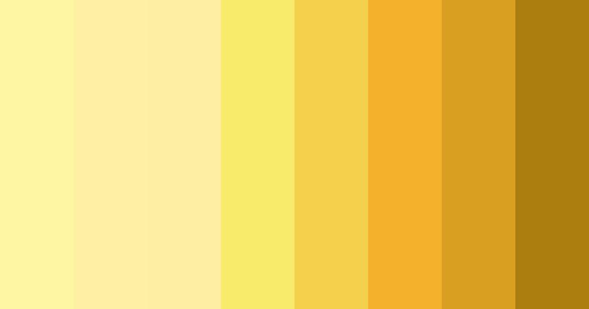 Download sunshine serenade color palette PNG image (landscape)