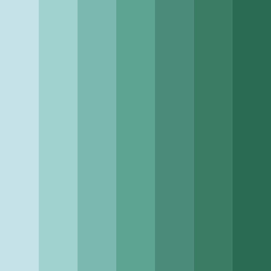 Download teal finance color palette PNG image (square)