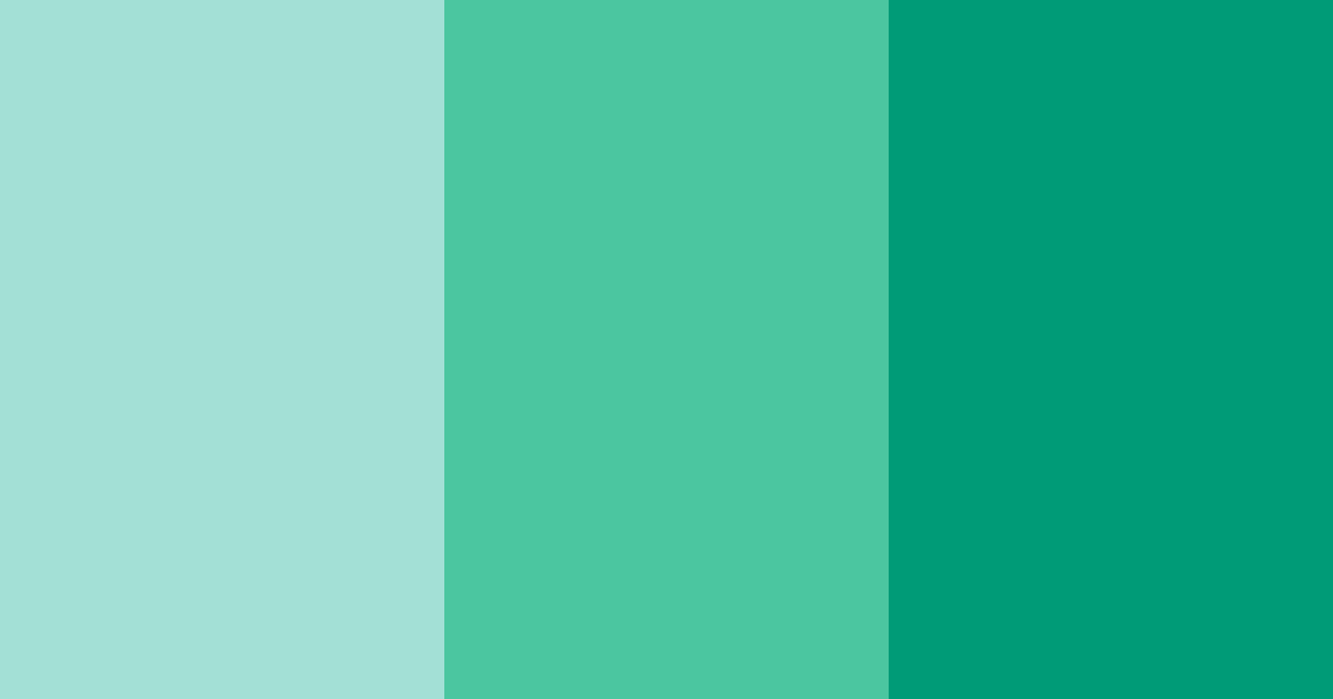 Download tropical oasis color palette PNG image (landscape)