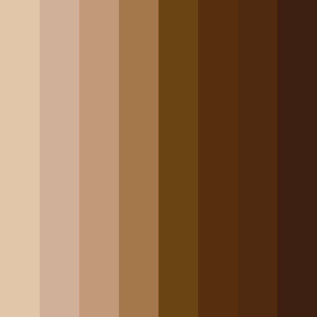 Download rustic timbertones color palette PNG image (square)