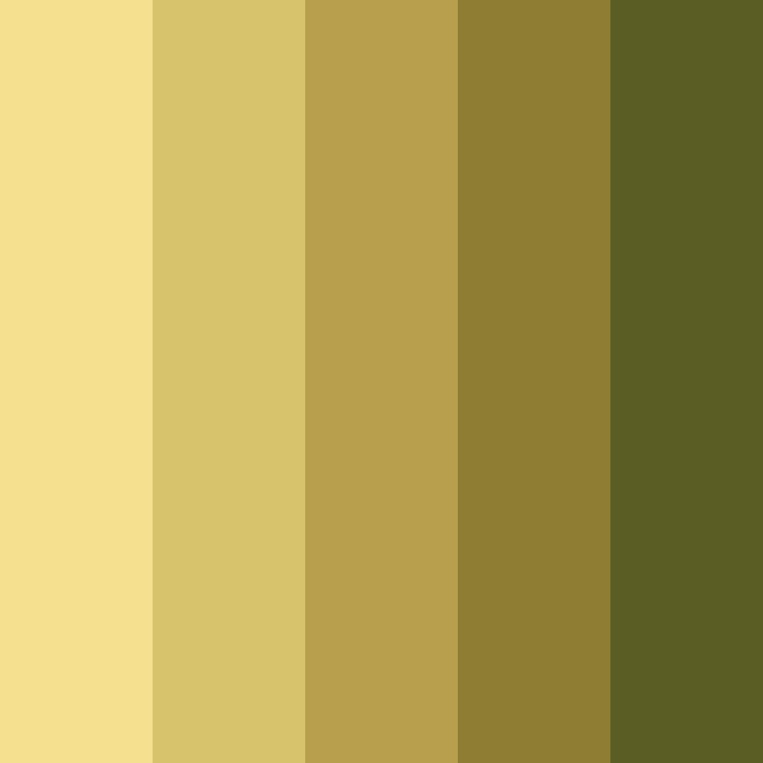Download yellow rebirth color palette PNG image (square)