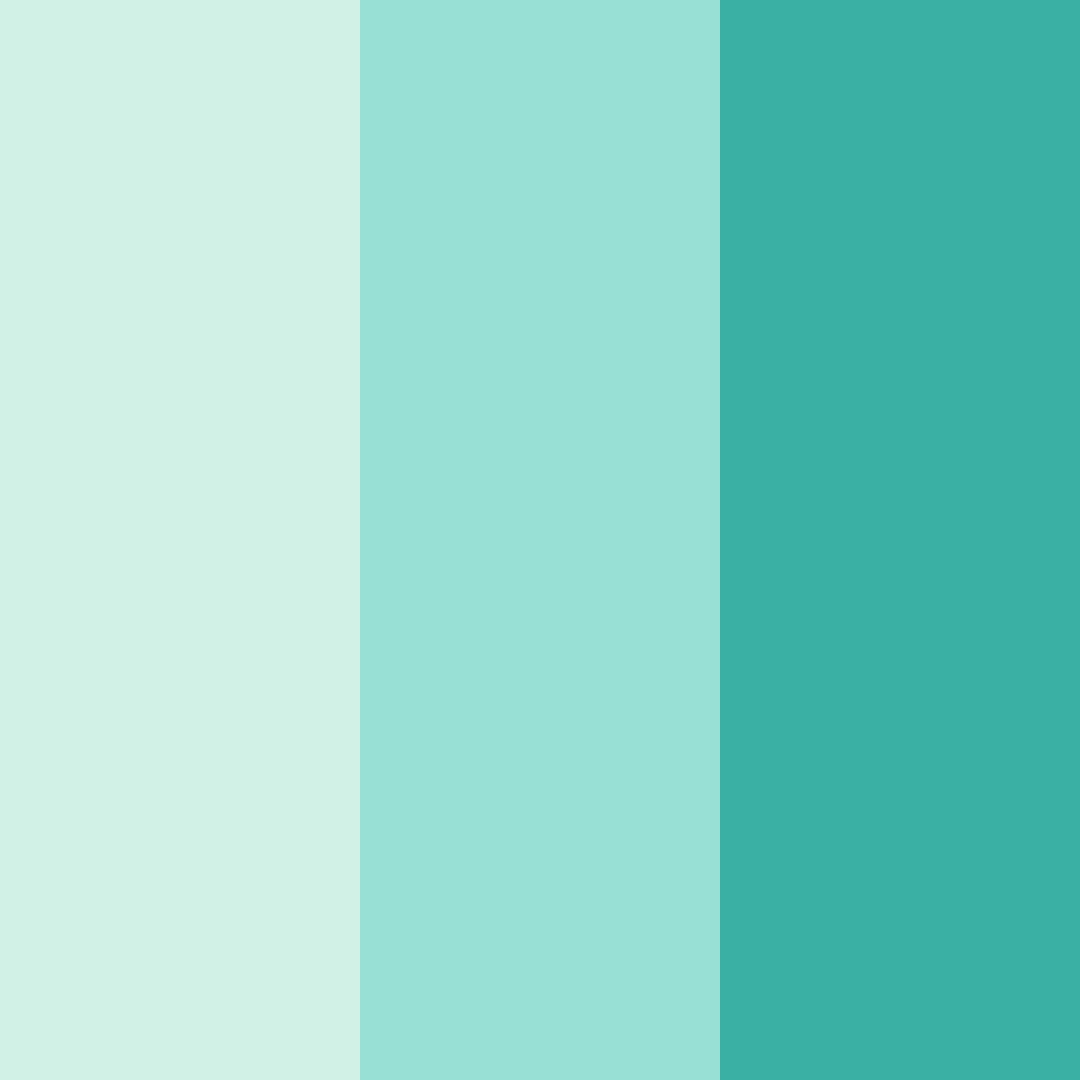 Download teal medical color palette PNG image (square)