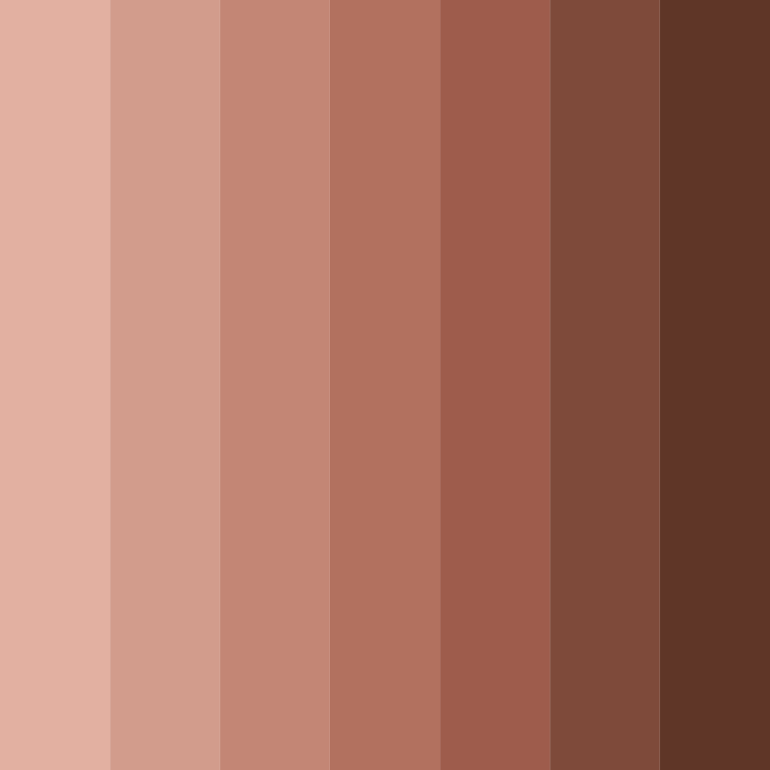 Download rusty red color palette PNG image (square)