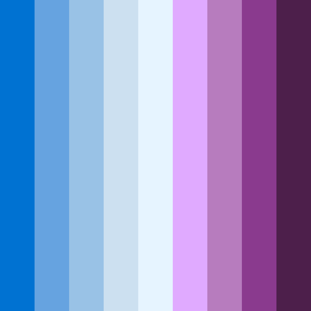 Download serenity in twilight color palette PNG image (square)
