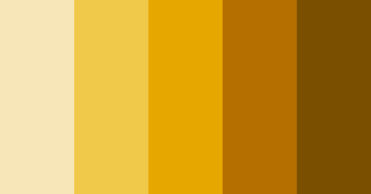 Download gold sunset color palette PNG image (landscape)