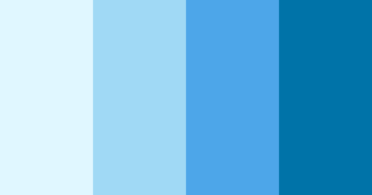Download aqua dreams color palette PNG image (landscape)