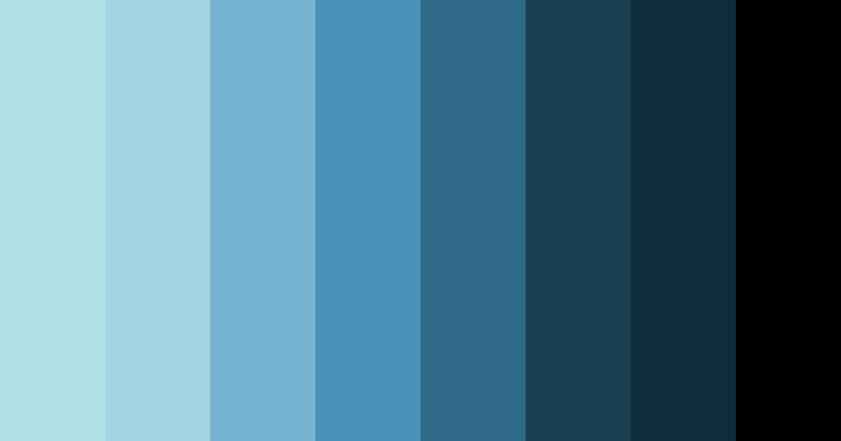 Download ocean depths color palette PNG image (landscape)