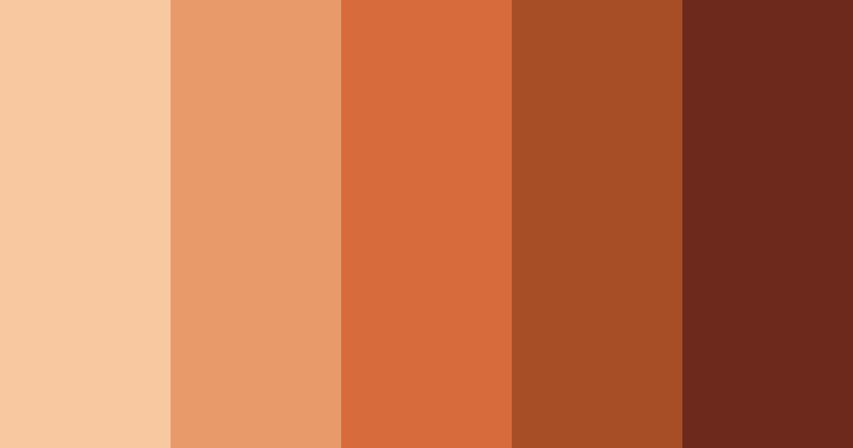 Download spiced sunset color palette PNG image (landscape)
