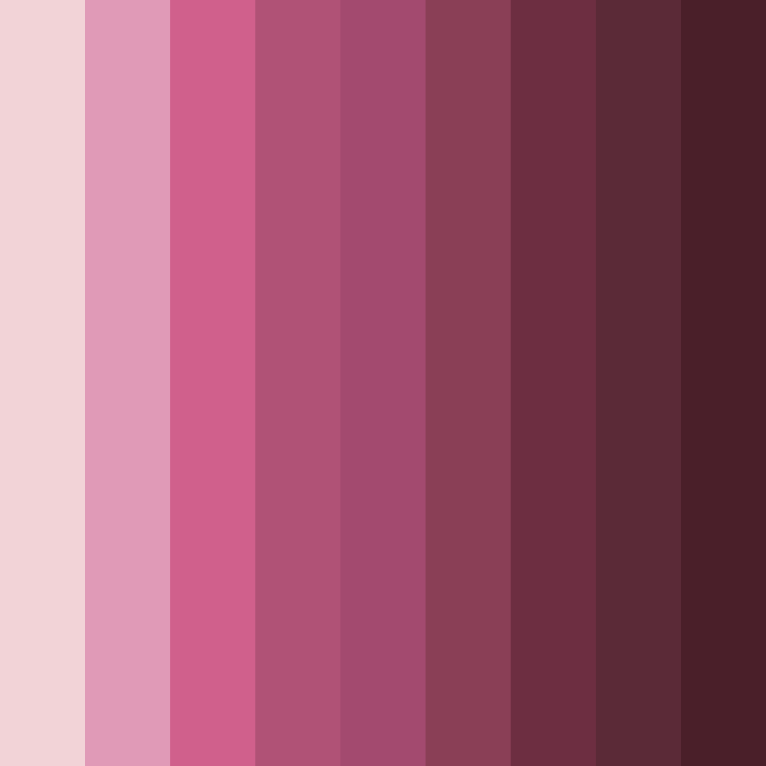 Download rosewood reverie color palette PNG image (square)