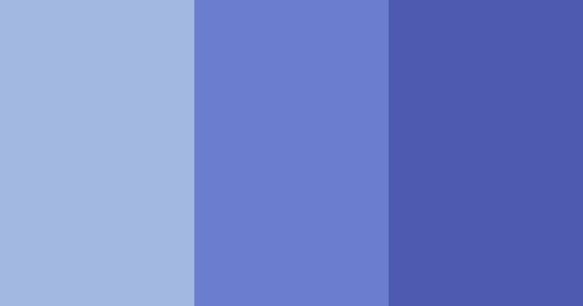 Download blue horizon color palette PNG image (landscape)