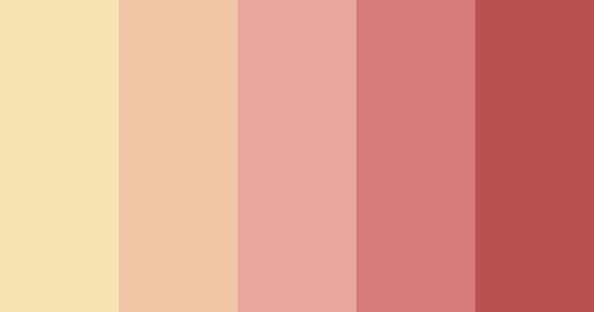 Download blushing autumn color palette PNG image (landscape)