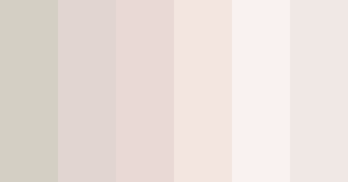 Download shades of taupe color palette PNG image (landscape)
