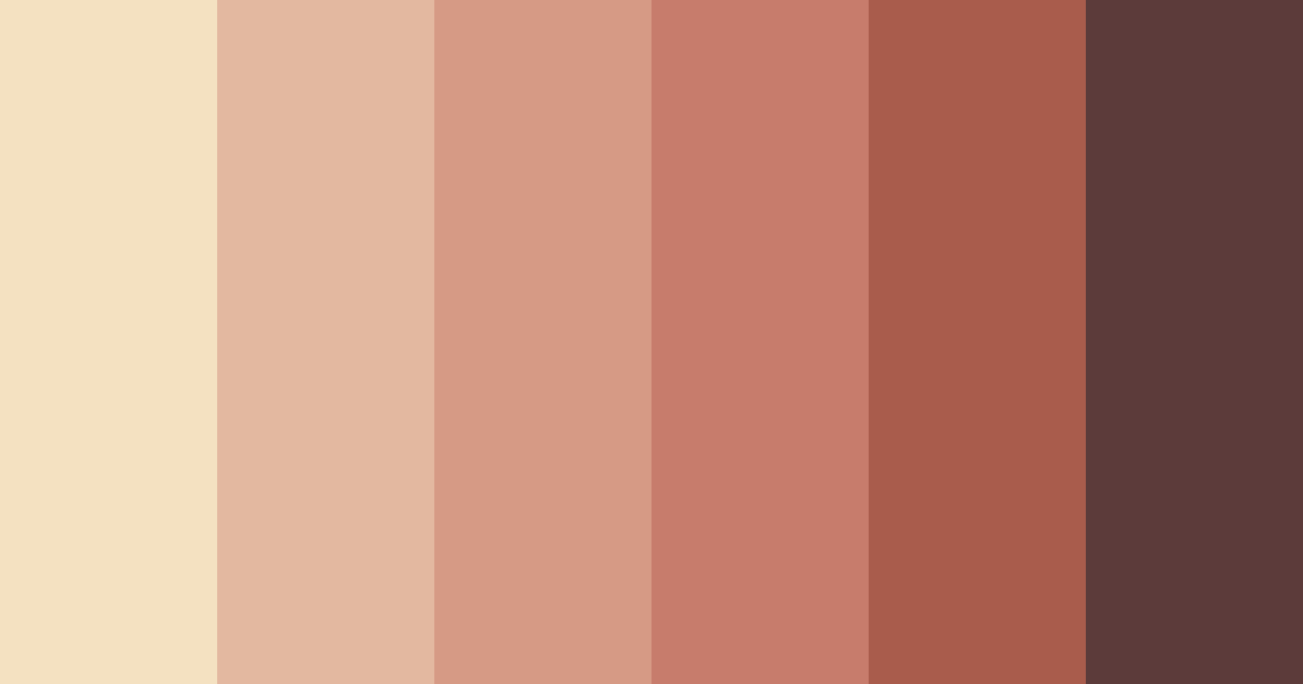 Download elegant ember color palette PNG image (landscape)