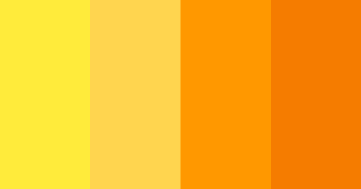 Download sunset citrus color palette PNG image (landscape)