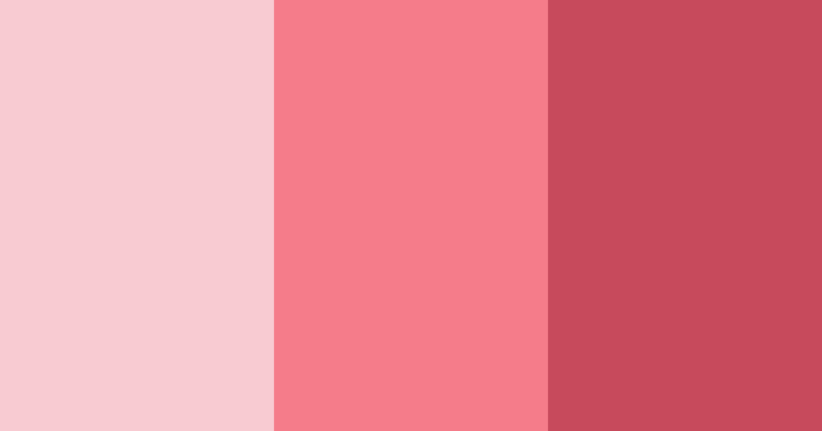 Download pink valentine color palette PNG image (landscape)