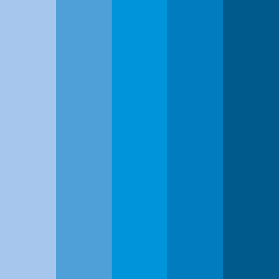 Download azure symphony color palette PNG image (square)