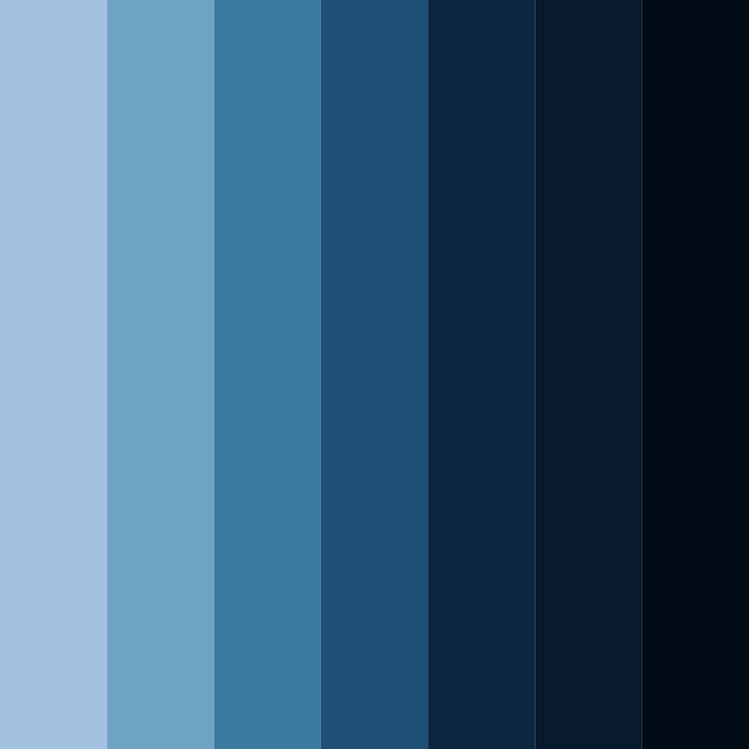 Download midnight tides color palette PNG image (square)