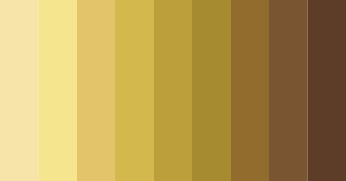 Download gold sunset color palette PNG image (landscape)