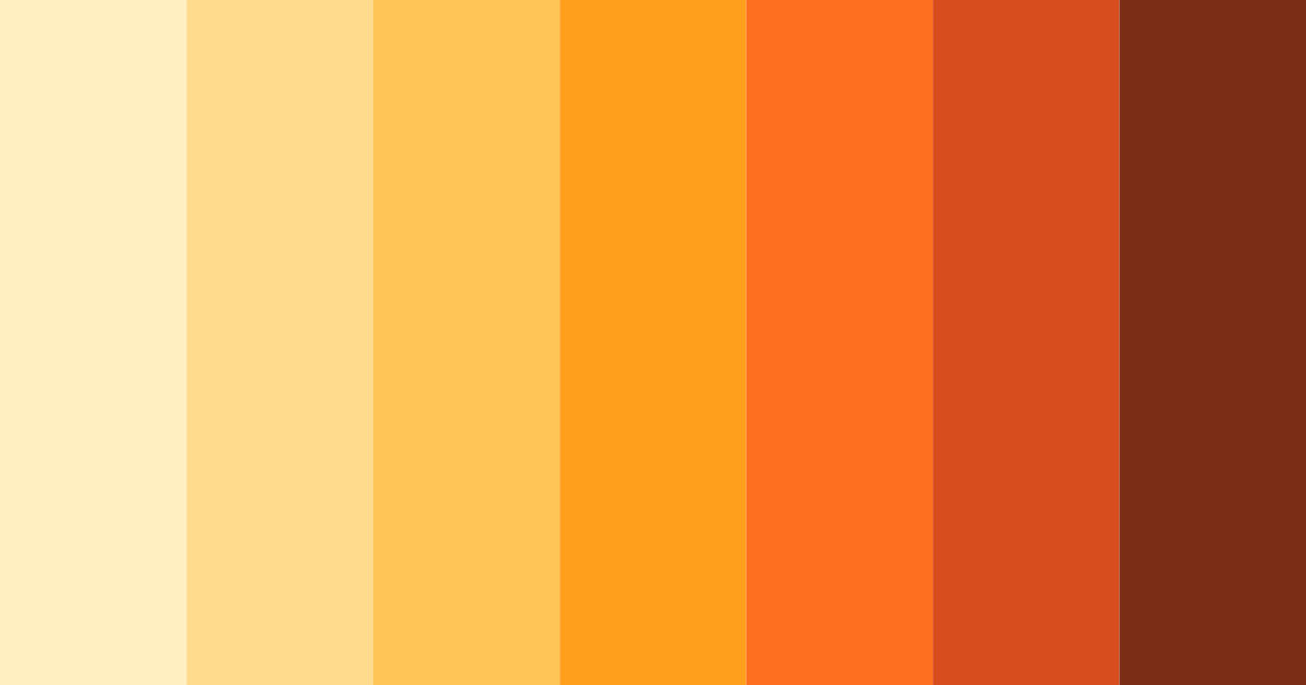 Download sunkissed harvest color palette PNG image (landscape)