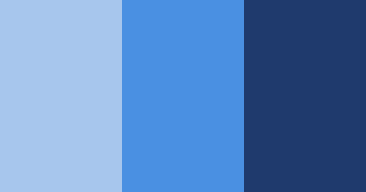 Download dark blue shades color palette PNG image (landscape)