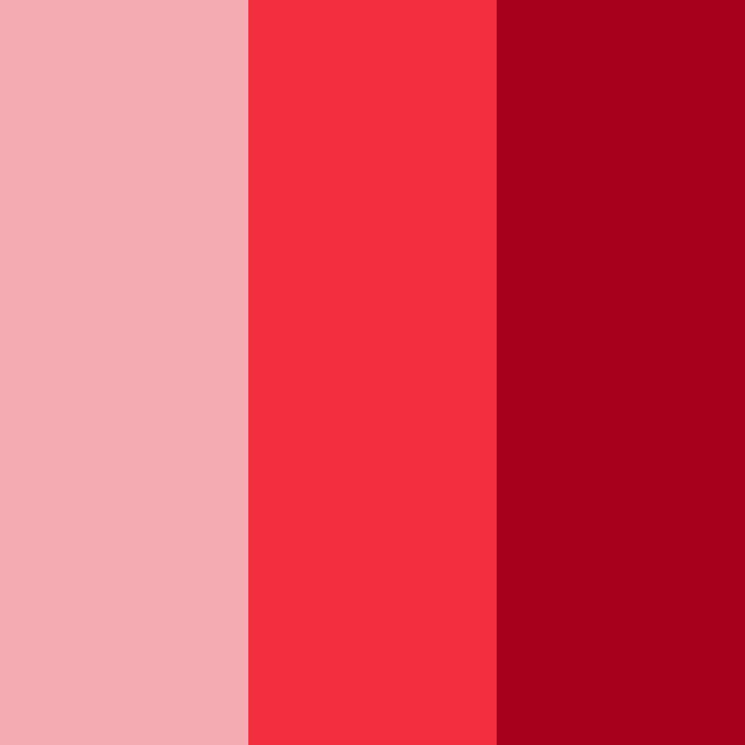Download crimson shades color palette PNG image (square)
