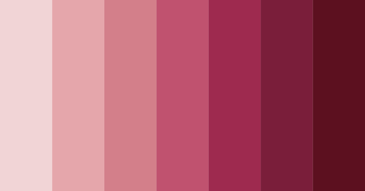 Download burgundy blossoms color palette PNG image (landscape)