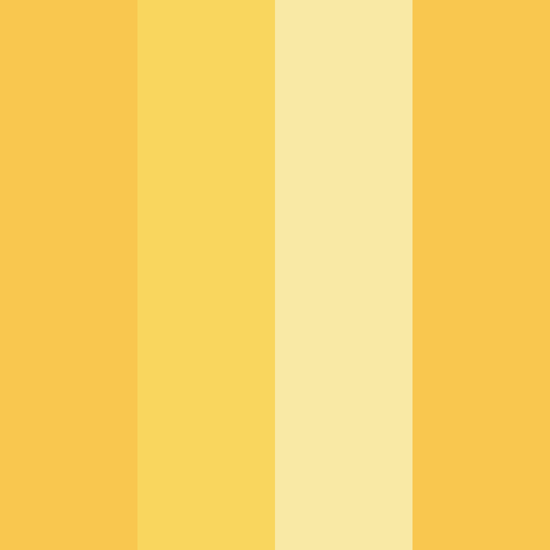 Download shades of yellow color palette PNG image (square)