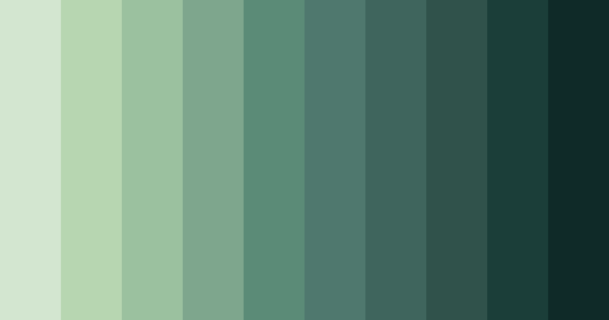 Download sage green color palette PNG image (landscape)