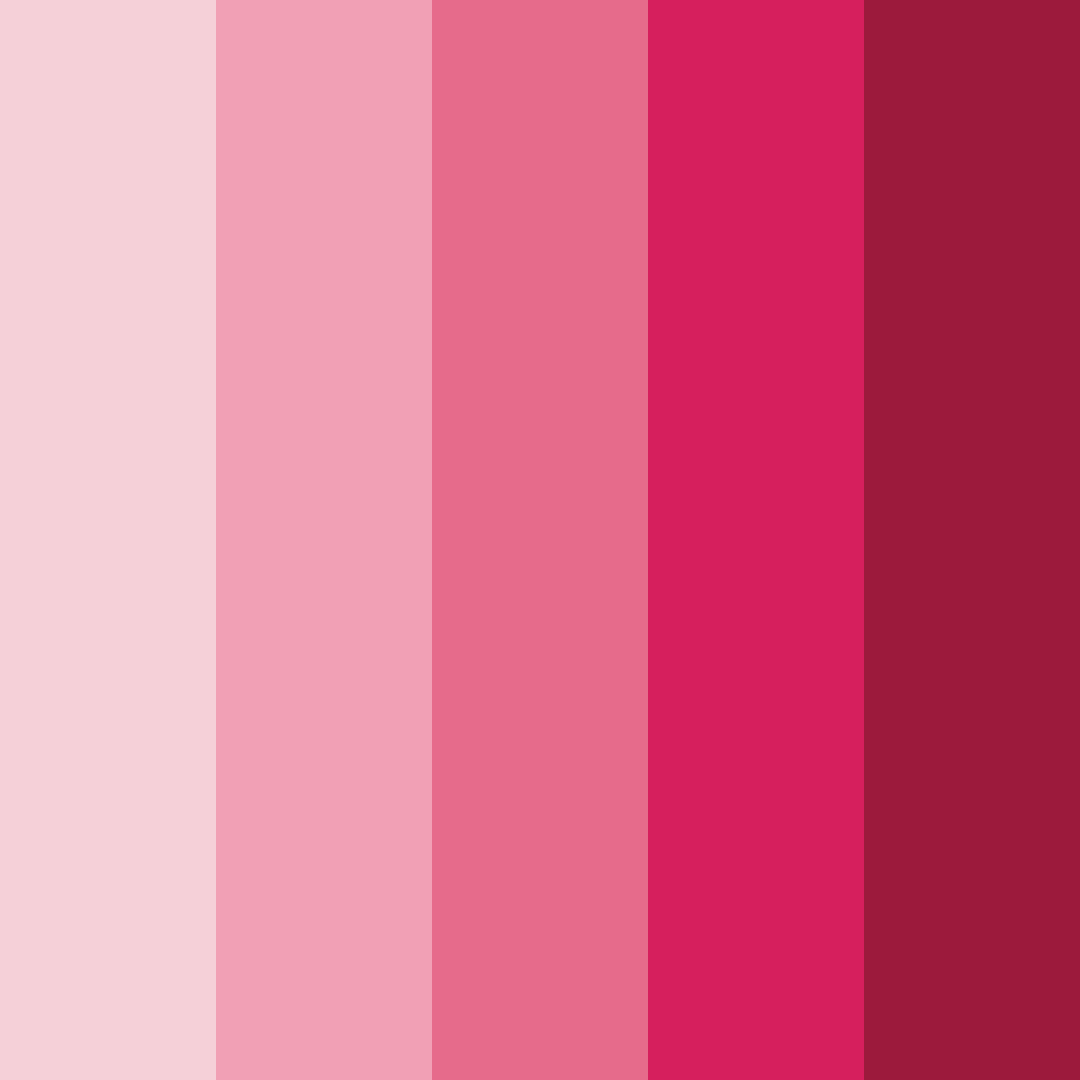 Download blush bloom color palette PNG image (square)