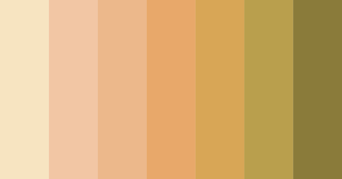 Download toast of elegance color palette PNG image (landscape)