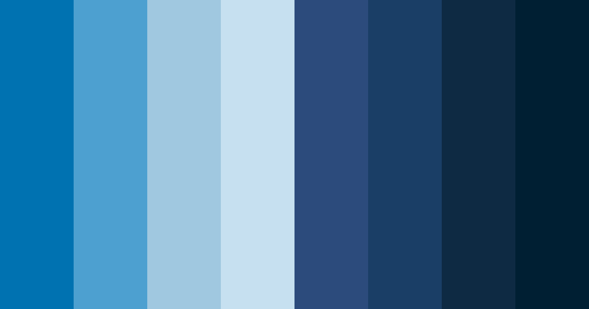 Download deep ocean serenade color palette PNG image (landscape)